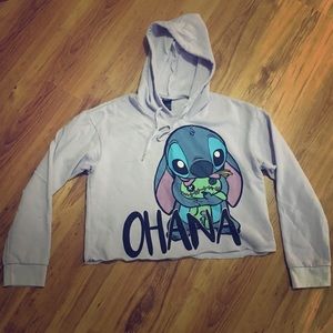 Crop Disney hoodie XL